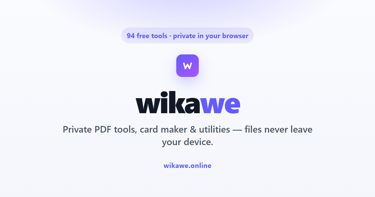 wikawe logo